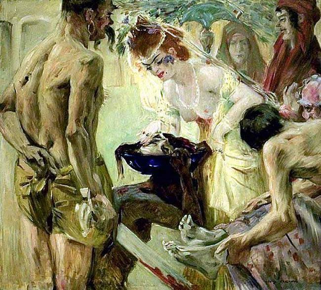 Lovis Corinth Salome, I. Fassung Germany oil painting art
